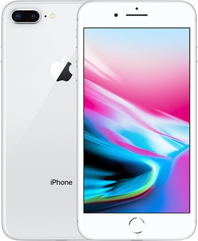 Apple iPhone 8 Plus 256GB Silver, Unlocked C